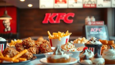 kfc menu