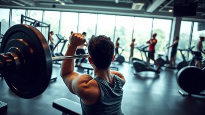 rutin latihan gym