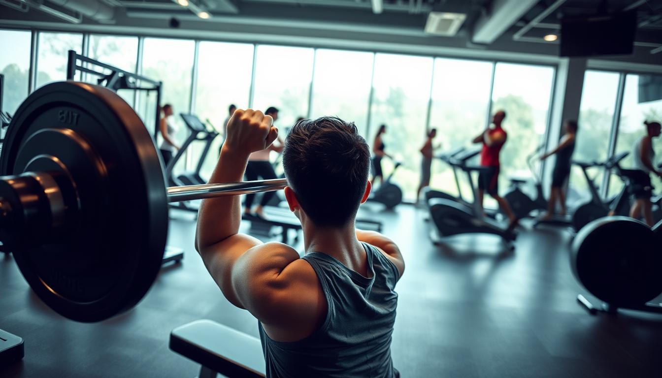 rutin latihan gym