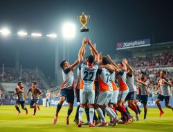 Bintang Ampenan FC Raih Kemenangan Gemilang