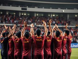 Infa FC Raih Kemenangan Besar di Liga Indonesia