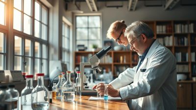 Dosen melakukan penelitian