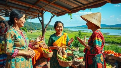 peran perempuan Laos